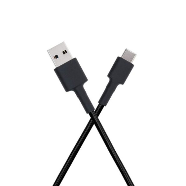 MI Braided Usb Type-C Cable For Smartphone (Black)