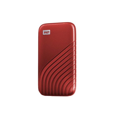 Western Digital 2TB My Passport Portable SSD Red
