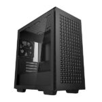 DeepCool CH370 (M-ATX) Mini Tower Cabinet With Tempered Glass Side Panel (Black)