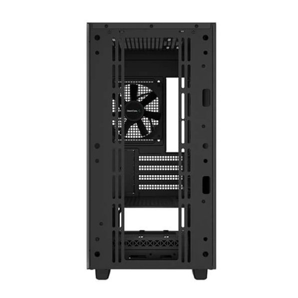 DeepCool CH370 M ATX Mini Tower Cabinet With Tempered Glass Side Panel Black 4