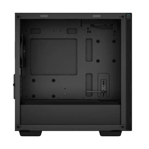 DeepCool CH370 M ATX Mini Tower Cabinet With Tempered Glass Side Panel Black 5