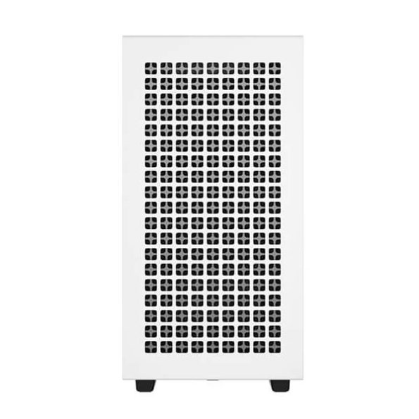 DeepCool CH370 WH M ATX Mini Tower Cabinet With Tempered Glass Side Panel White 3