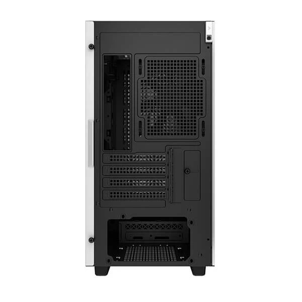 DeepCool CH370 WH M ATX Mini Tower Cabinet With Tempered Glass Side Panel White 8