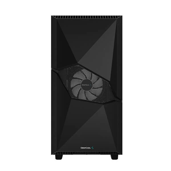 DeepCool Cyclops ARGB E ATX Mid Tower Cabinet With Tempered Glass Side Panel Black 3