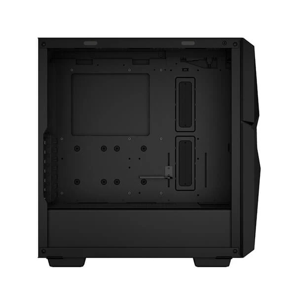 DeepCool Cyclops ARGB E ATX Mid Tower Cabinet With Tempered Glass Side Panel Black 5