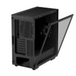 DeepCool Cyclops ARGB E ATX Mid Tower Cabinet With Tempered Glass Side Panel Black1