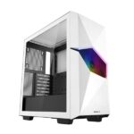 DeepCool Cyclops ARGB (E-ATX) Mid Tower Cabinet With Tempered Glass Side Panel (White)