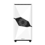 DeepCool Cyclops ARGB E ATX Mid Tower Cabinet With Tempered Glass Side Panel White 1