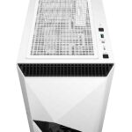 DeepCool Cyclops ARGB E ATX Mid Tower Cabinet With Tempered Glass Side Panel White 1