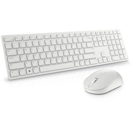 Dell Pro Wireless Keyboard and Mouse -White (KM5221W)