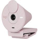 Logitech Brio 300 1080p Full HD Webcam (Pink) 1