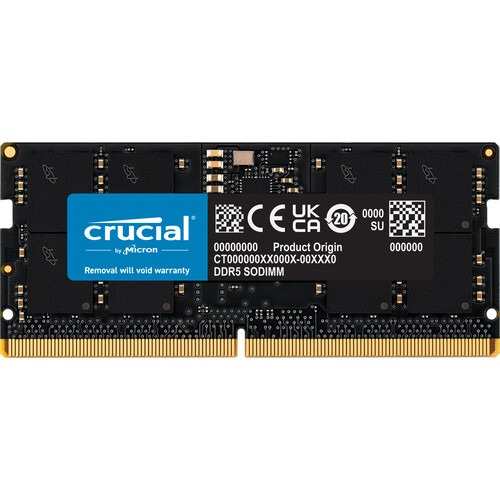 Buy Crucial 32GB DDR5 4800 MHz SO-DIMM Memory Module - Computech Store