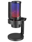 FIFINE Ampligame A8 Gaming USB PC Computer RGB Microphone (Black) 1