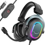 FIFINE Ampligame H6 7.1 Surround Sound Wired Gaming Headphone 1 (1)