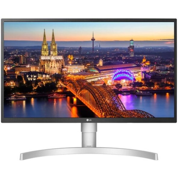 LG 27UL550-W 69 cm/27 inches LCD 4K-UHD 3840 x 2160 Pixels HDR 10 Monitor with IPS Panel, Radeon FreeSync, Height/Pivot/Tilt Adjustable Stand, HDMI x 2, Display Port- 27UL550-W (White)