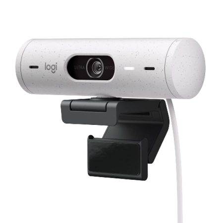 Logitech Brio 500 Full HD Webcam (White)