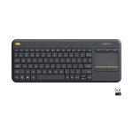 Logitech K400 Plus Wireless Touch Keyboard (Black) 1 (1)