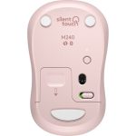 Logitech M240 Silent Bluetooth Mouse (Pink) 1