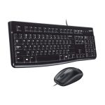 Logitech MK120 Wired USB Keyboard and Mouse Combo (Black) 1