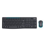 Logitech MK275 Wireless Keyboard and Mouse Combo (Grey)