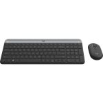 Logitech MK470 Slim Wireless Keyboard and Mouse Combo (Black) 1