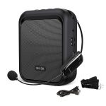 SHIDU S40 Mini Voice Amplifier Portable Bluetooth Speaker (Black) 1