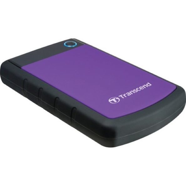 Transcend StoreJet 25H3P External HDD Purple