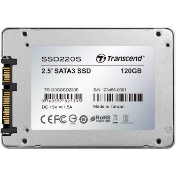 Transcend 120GB SSD220 SATA III 2.5" Internal SSD