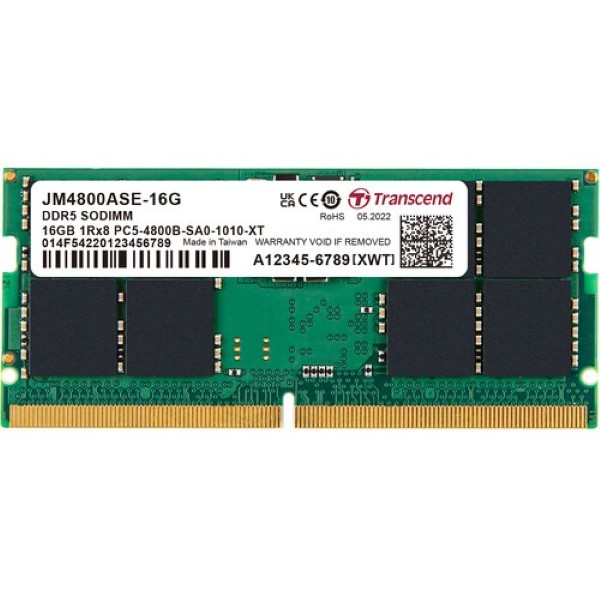 Buy Transcend 16GB DDR4 3200 MHz Unbuffered SO-DIMM RAM Module (1 x 16GB) -  Computech Store