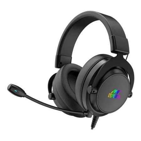 Ant Esports H800 RGB 7.1 Surround Sound Gaming Headset (Black)