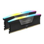 Corsair Vengeance RGB 64GB (32GBx2) DDR5 6000MHz Desktop Ram (Black) 1
