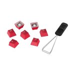 HyperX Rubber Keycaps – Gaming Accessory Kit (Red) 1