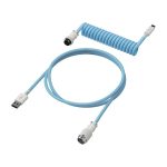 HyperX USB-C Coiled Cable (Blue-White) 1