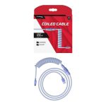 HyperX USB-C Coiled Cable (Light Purple) 1