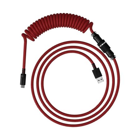 HyperX USB-C Coiled Cable (Red-Black)