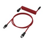 HyperX USB-C Coiled Cable (Red-Black) 1