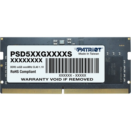 Buy Patriot 8GB Signature Line DDR5 5600 MHz SO-DIMM Memory Module -  Computech Store
