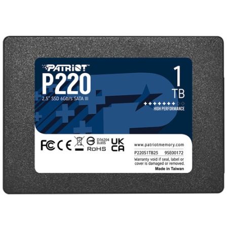Patriot P220 1TB Internal SSD