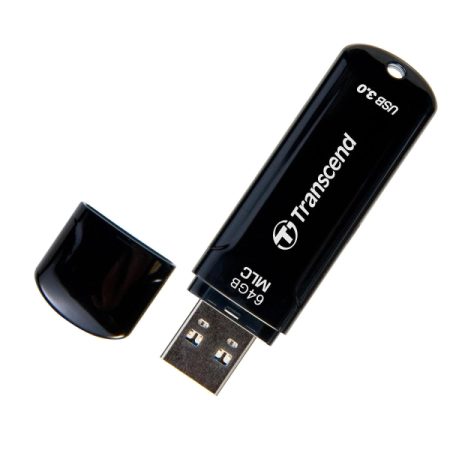 Transcend JetFlash 750 64GB USB 3.0 Pen Drive (Black)