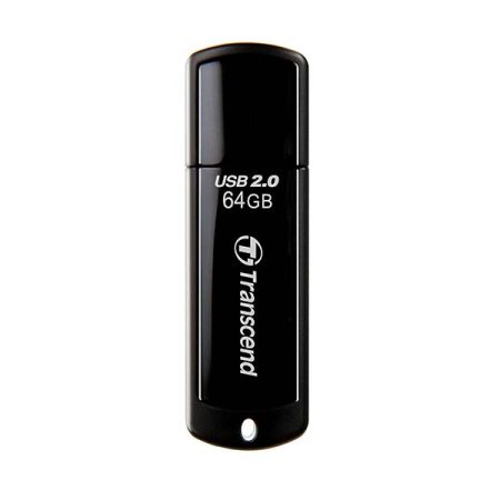 Transcend Jetflash 350 64GB USB Flash Drive (Black)