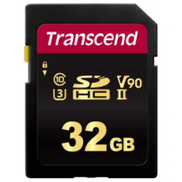 Transcend SD Card SDHC 700S 32GB Capacity: 32 GB, Flash card type: SDHC, Flash memory class: Class 10, Internal memory type: NAND, Read speed: 285 MB/s, Write speed: 180 MB/s, UHS Speed Class: Class 3 (U3), Video Speed Class: V90 Protection features: Shock resistant, Static proof, Temperature proof, Product colour: Black