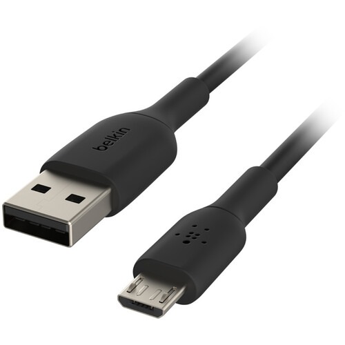 Belkin Boost Charge USB Type-A to Micro-USB Cable, (3.3 Feet/1 Meter, Black)