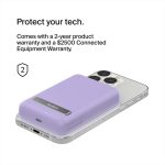 Belkin BoostCharge Magnetic Wireless Power Bank with Stand (5000mAh, Purple) 2