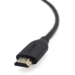 Belkin High Speed HDMI Cable with Ethernet – 2 Meter (Black)