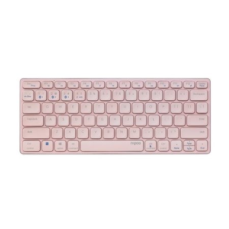Rapoo E9050G Multi-mode Wireless Keyboard (Pink)