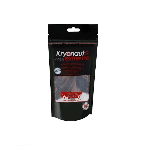 Thermal Grizzly Kryonaut, High Performance Thermal Paste for Cooling All  Processors, Graphics Cards and Heat Sinks in Computers and Consoles -1.0  Gram