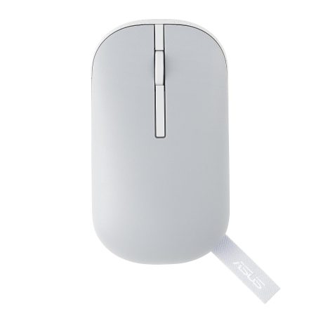 ASUS MD100 Marshmallow/Silent, Adj. Wireless Optical Mouse (Grey)