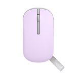 ASUS MD100 Marshmallow/Silent, Adj. Wireless Optical Mouse (Lilac Mist Purple)