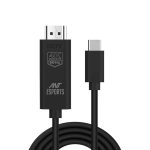 Ant Esports AECH18 1.8 Meter USB Type C To HDMI Cable 1