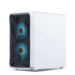 Ant Esports ICE-100 Air Mini Mesh (M-ATX) Mini Tower Cabinet (White) 1